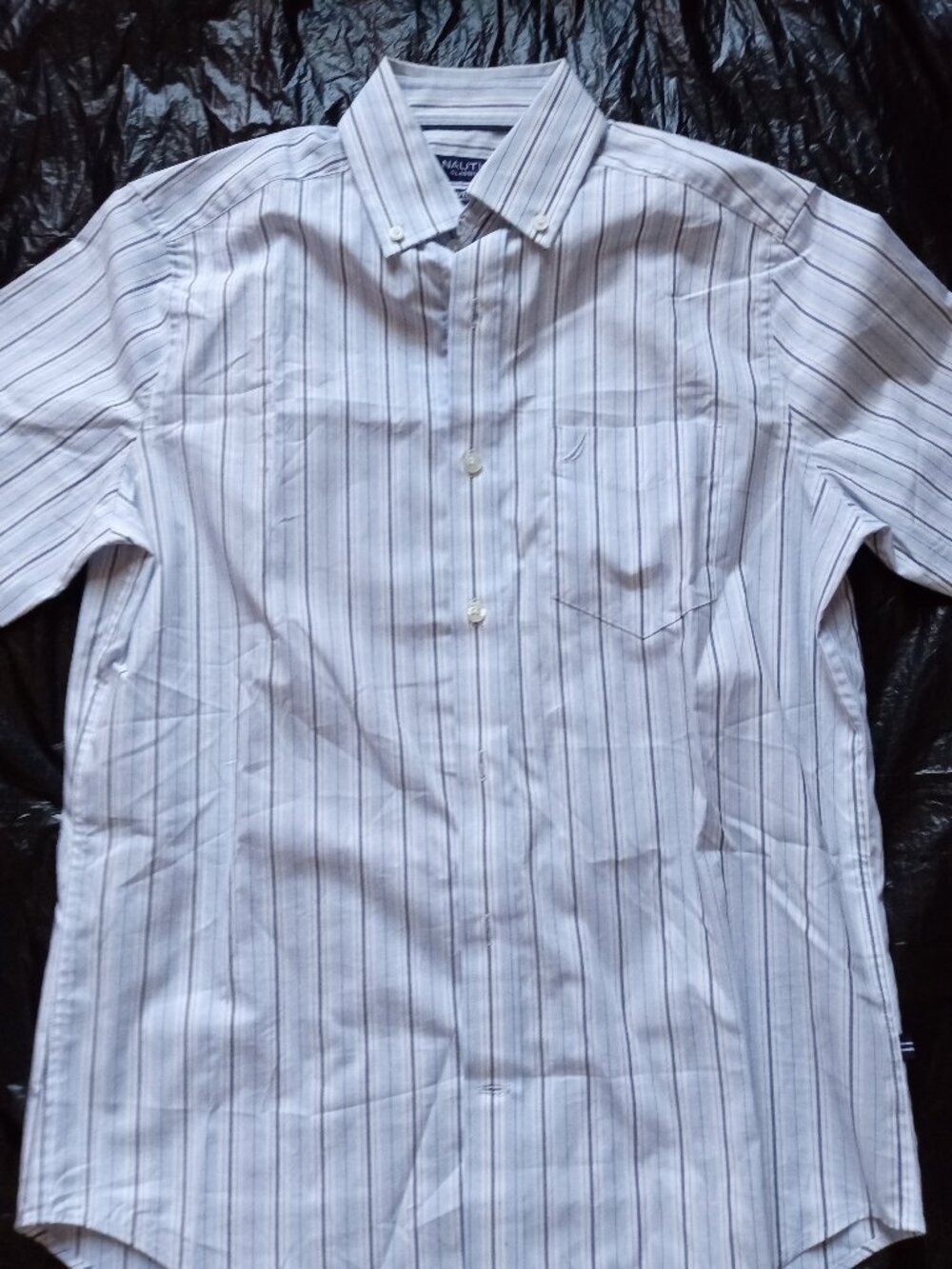 Nautica Flex Short Sleeve Shirt Mens XS